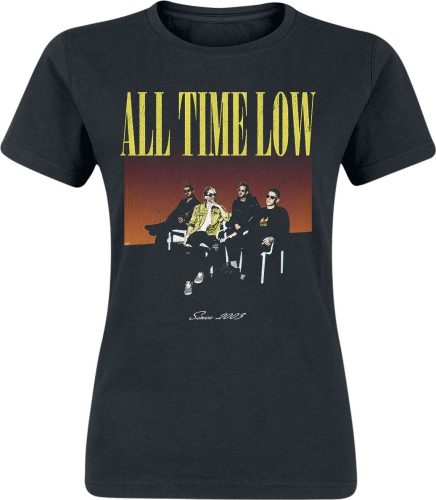 All Time Low Selena Vibez Oversize Print Dámské tričko černá