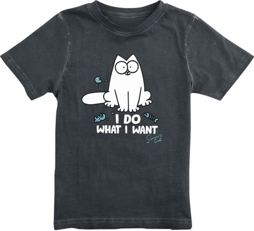 Simon's Cat I Do What I Want detské tricko vícebarevný