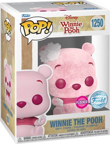 Medvídek Pu Winnie the Pooh (Flocked) Vinyl Figur 1250 Sberatelská postava vícebarevný