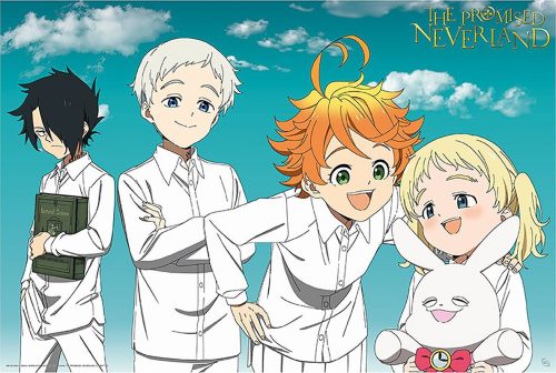 The Promised Neverland Trio plakát vícebarevný