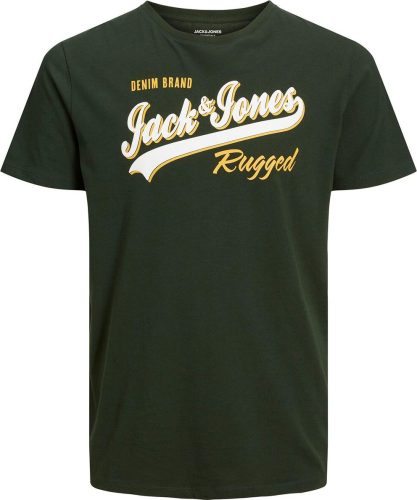 Jack & Jones Tričko Logo detské tricko zelená