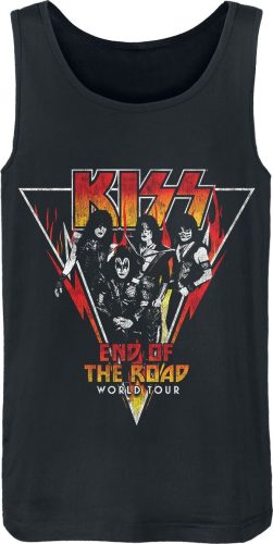 Kiss EOTR World Tour Triangle Tank top černá