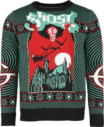 Ghost Holiday Sweater 2023 Pletený svetr vícebarevný