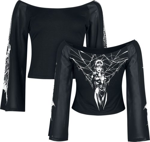 Gothicana by EMP Gothicana X Elvira Longsleeve Dámské tričko s dlouhými rukávy černá