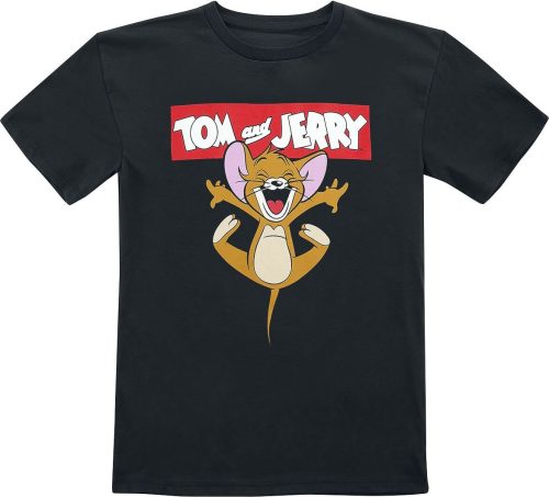 Tom And Jerry Kids - Jerry detské tricko černá