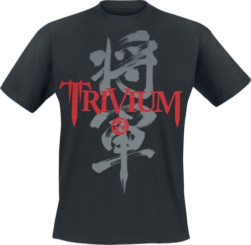 Trivium Shogun Kanji Remix Tričko černá