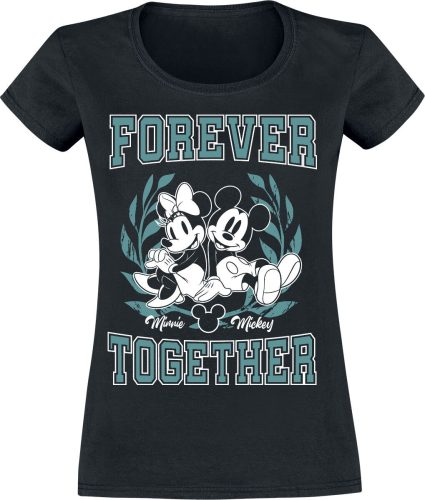 Mickey & Minnie Mouse Mickey And Minnie Mouse - Forever Together Dámské tričko černá