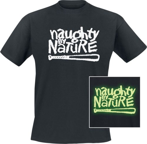 Naughty by Nature Classic Logo Tričko černá