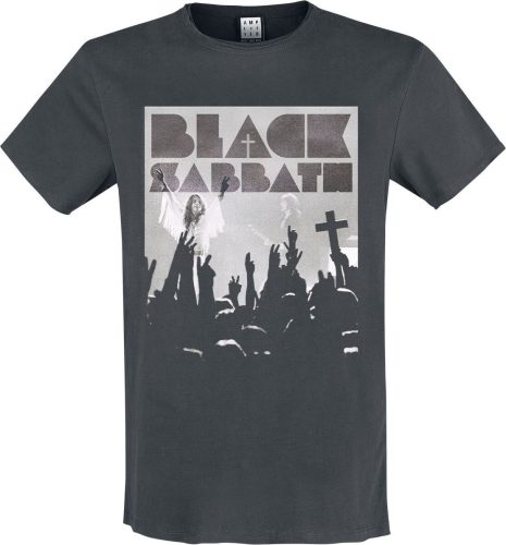 Black Sabbath Amplified Collection - Victory Tričko charcoal