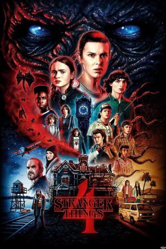 Stranger Things Season 4 - Vecna plakát vícebarevný