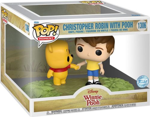 Medvídek Pu Christopher Robin with Pooh (Pop! Moment) Vinyl Figur 1306 Sberatelská postava vícebarevný