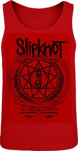 Slipknot Blurry Tank top červená