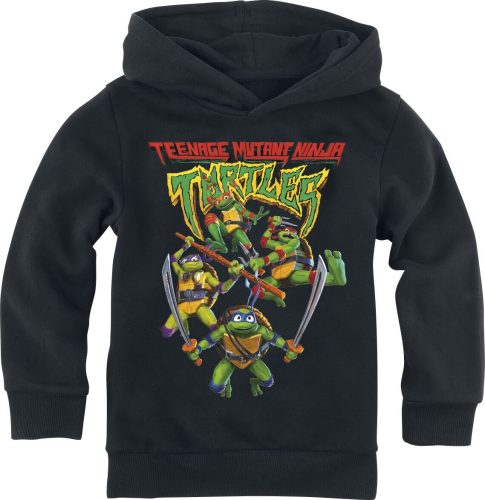 Teenage Mutant Ninja Turtles Kids - Teenage Mutant Ninja Turtles detská mikina s kapucí černá