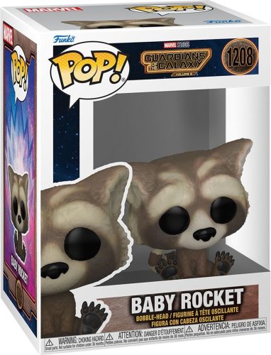 Strážci galaxie Vinylová figurka č.1208 Vol. 3 - Baby Rocket Sberatelská postava standard