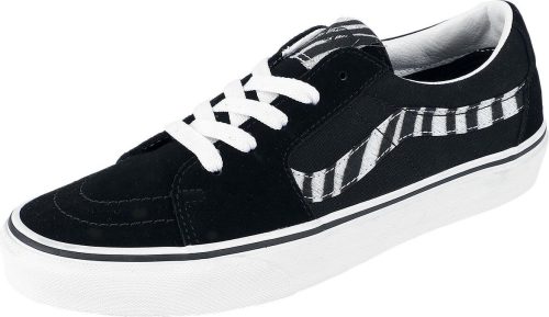 Vans SK8-LOW Animal Sidestripe Black Zebra tenisky černá