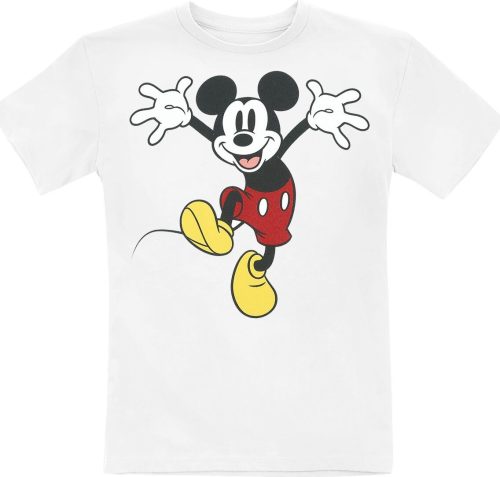 Mickey & Minnie Mouse Kids - Mickey & Friends - Happy Mickey detské tricko bílá