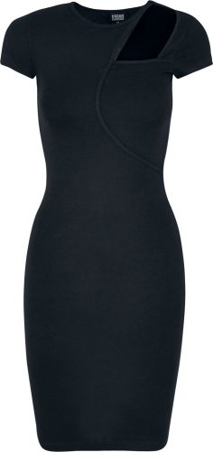 Urban Classics Ladies Cut Out Dress Šaty černá