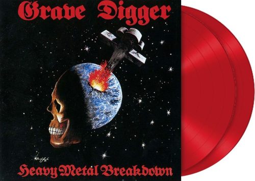 Grave Digger Heavy metal breakdown 2-LP červená