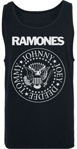 Ramones Distressed Logo Tank top černá