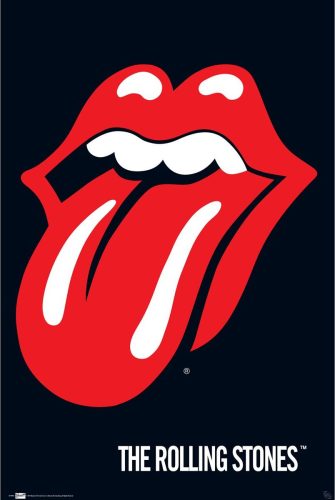 The Rolling Stones Lips plakát vícebarevný