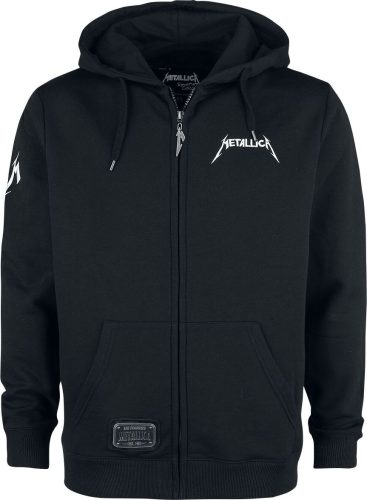 Metallica EMP Signature Collection Mikina s kapucí na zip černá