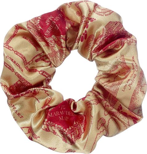 Harry Potter Scrunchie Marauder´s Map Vlasové gumičky vícebarevný