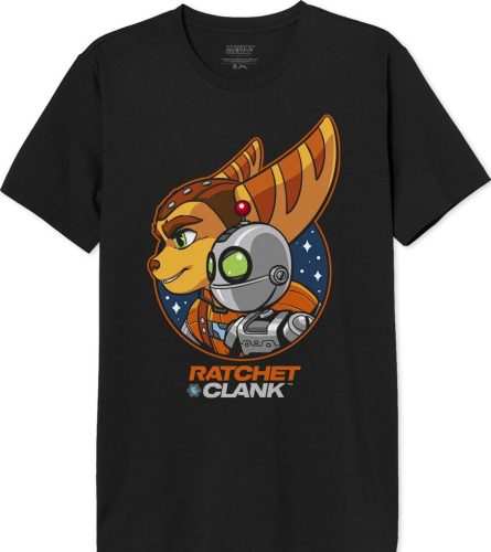 Ratchet and Clank Rift Apart Hero Tričko černá