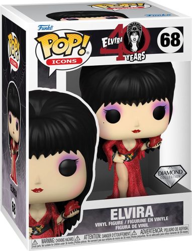 Elvira POP! Vinylová figurka č. 68 Icons - 40th Anniversary - Elvira Sberatelská postava standard