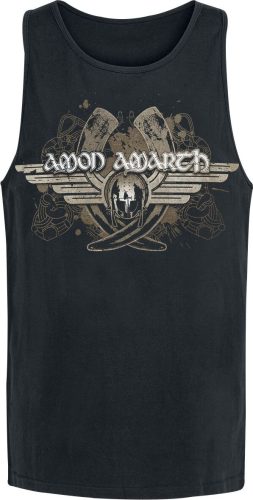 Amon Amarth Horns Tank top černá