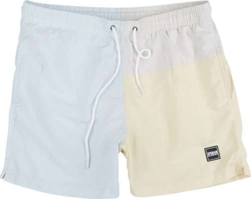 Urban Classics 3 Block Swim Shorts Pánské plavky vícebarevný