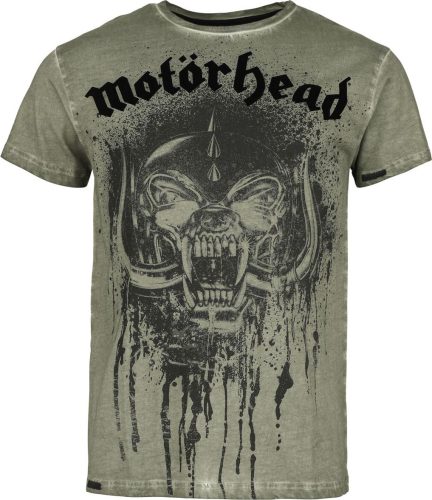 Motörhead EMP Signature Collection Tričko olivová