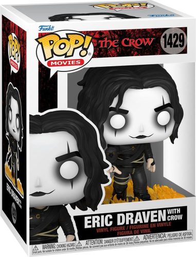 The Crow Eric Draven with Crow Vinyl Figur 1429 Sberatelská postava vícebarevný