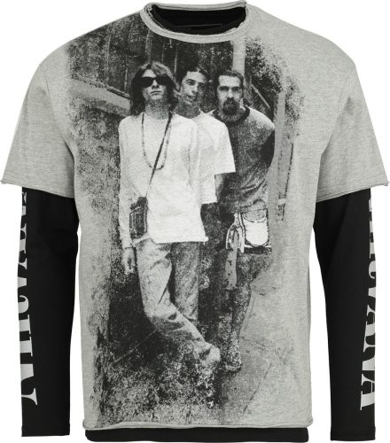 Nirvana EMP Signature Collection Tričko s dlouhým rukávem šedá/cerná