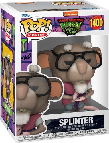 Teenage Mutant Ninja Turtles Mayhem - Splinter Vinyl Figur 1400 Sberatelská postava vícebarevný