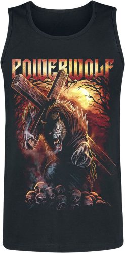 Powerwolf Via Dolorosa Tank top černá