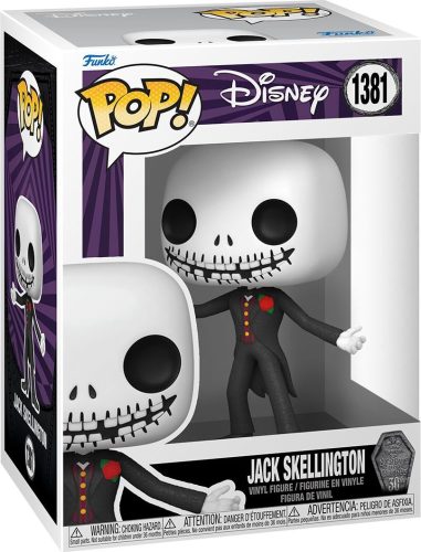 The Nightmare Before Christmas 30th Anniversary - Jack Skellington Vinyl Figur 1381 Sberatelská postava vícebarevný