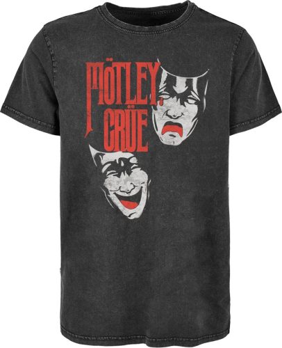 Mötley Crüe Theatre Of Pain Vintage Tričko černá