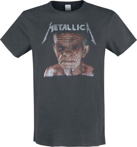 Metallica Amplified Collection - Neverland Tričko charcoal