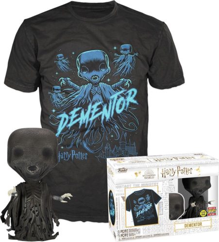 Harry Potter Dementor POP! & Tee (Glow in the Dark) Vinyl Figur Sberatelská postava standard