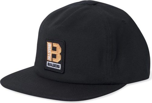 Brixton Builders MP Adjustable Hat Straback čepice černá