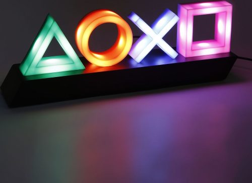 Playstation icons Lampa vícebarevný