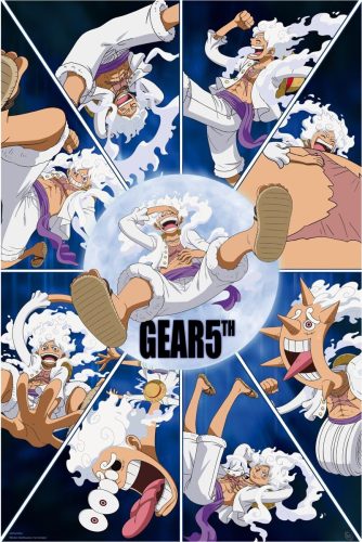 One Piece Gear 5th Looney plakát vícebarevný