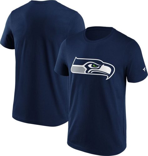 Fanatics Seattle Seahawks Logo Tričko námořnická modrá