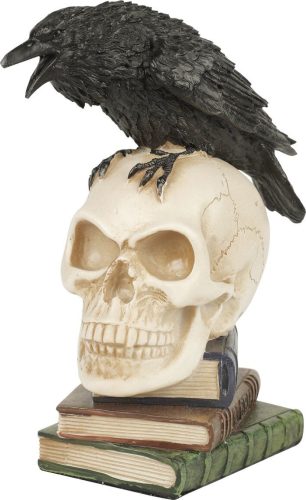 Alchemy England Poe's Raven dekorace lebka standard