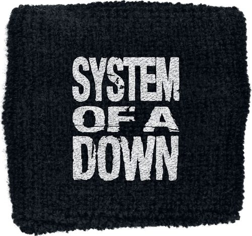 System Of A Down Logo Potítko černá