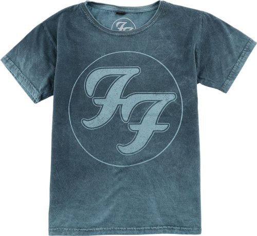 Foo Fighters Kids - Logo In Circle detské tricko modrá