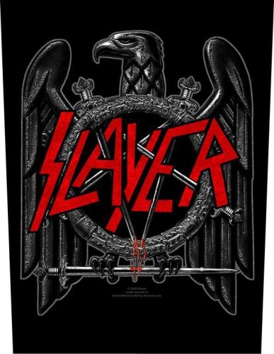 Slayer Black Eagle nášivka na záda standard