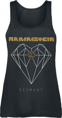 Rammstein Diamant Dámský top černá