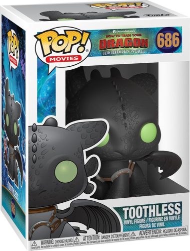 Drachenzähmen leicht gemacht Vinylová figurka č. 686 3 - Toothless Sberatelská postava standard