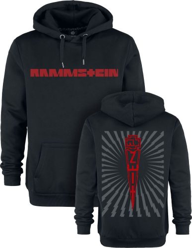 Rammstein Zeit Mikina s kapucí černá